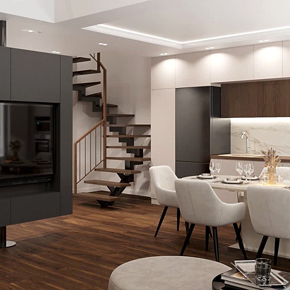 4-х комнатная двухуровневая квартира в ЖК «Северный квартал»