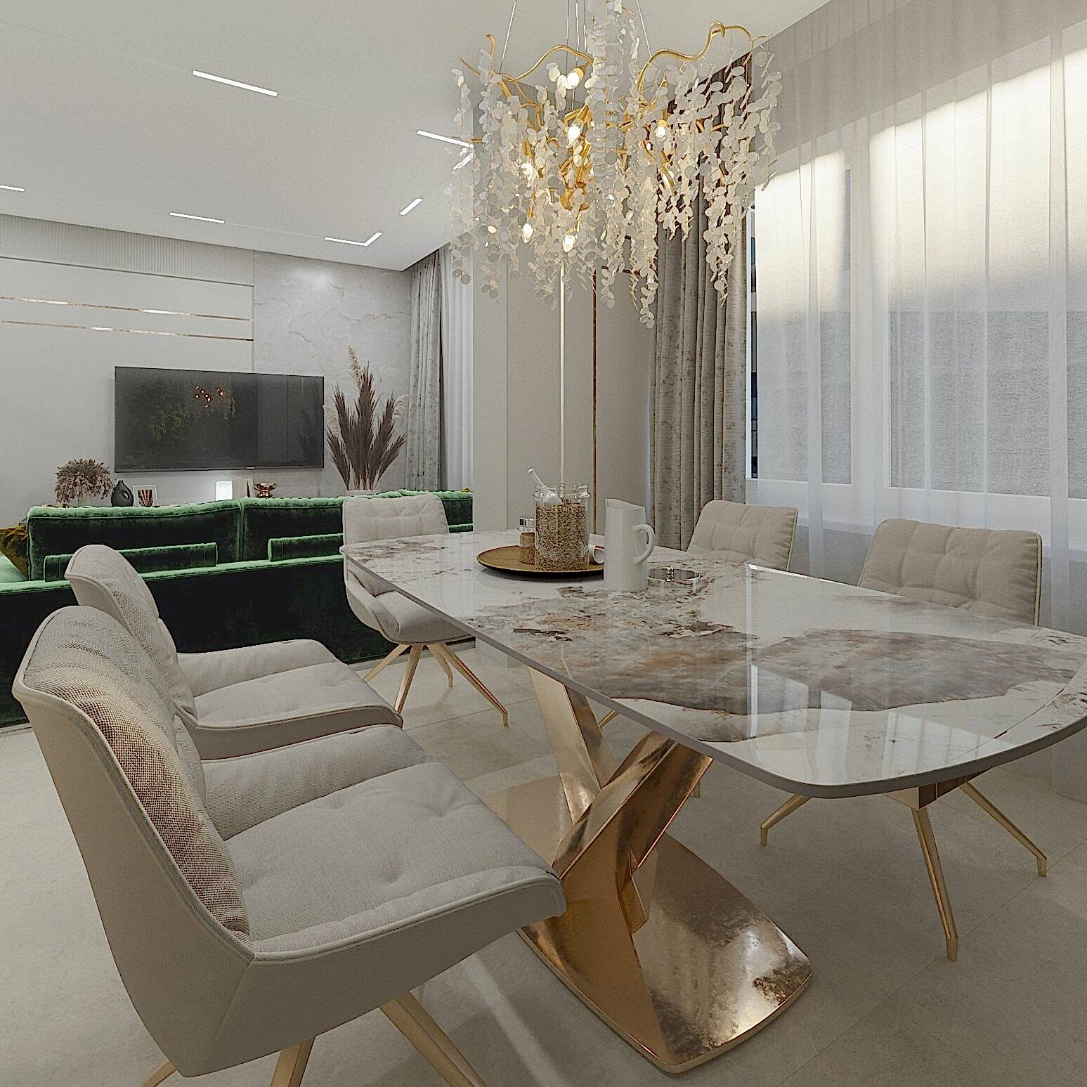 3-х комнатная квартира в ЖК «Клевер парк»